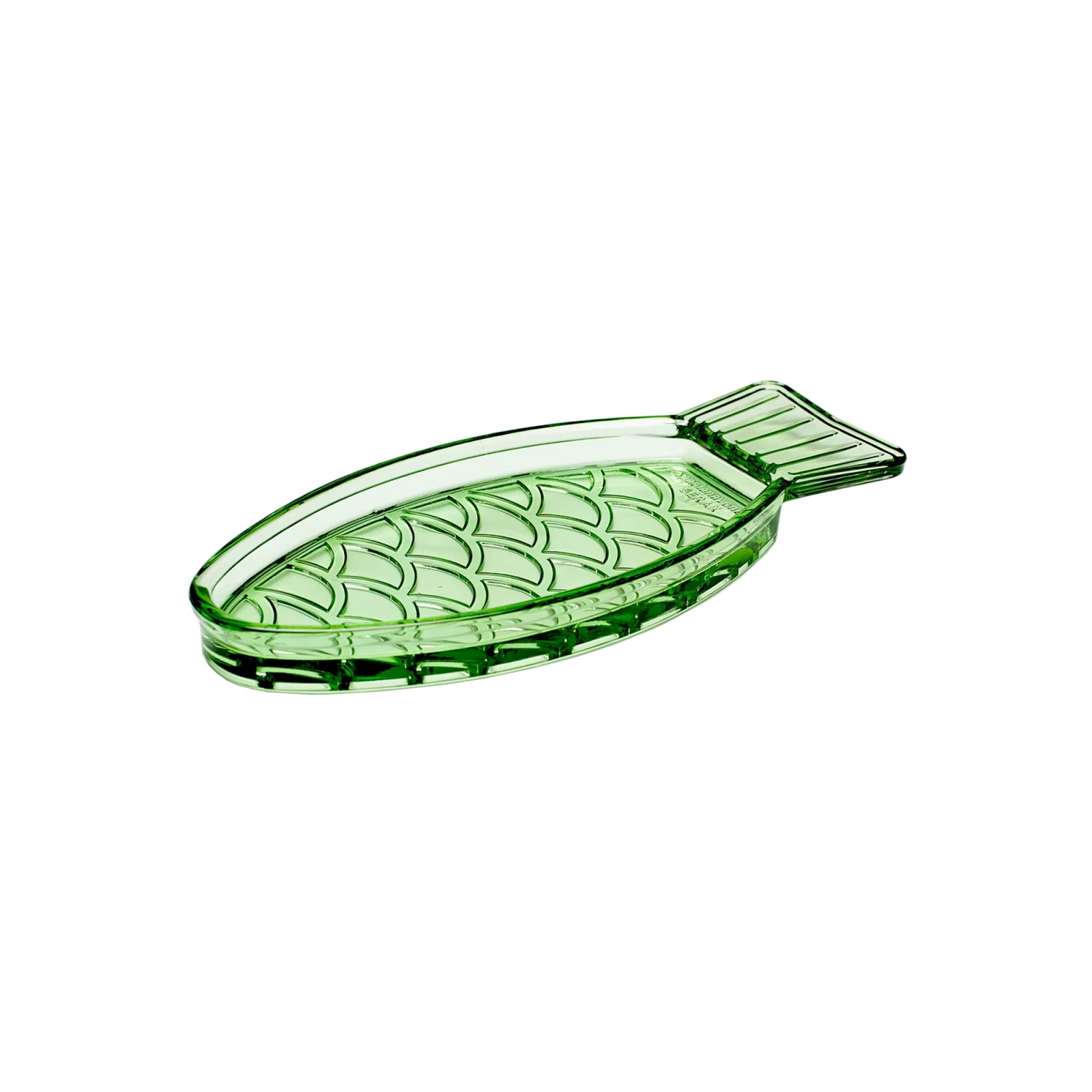 Serving Dish Green - Fish & Fish, Small - Gessato Design Store