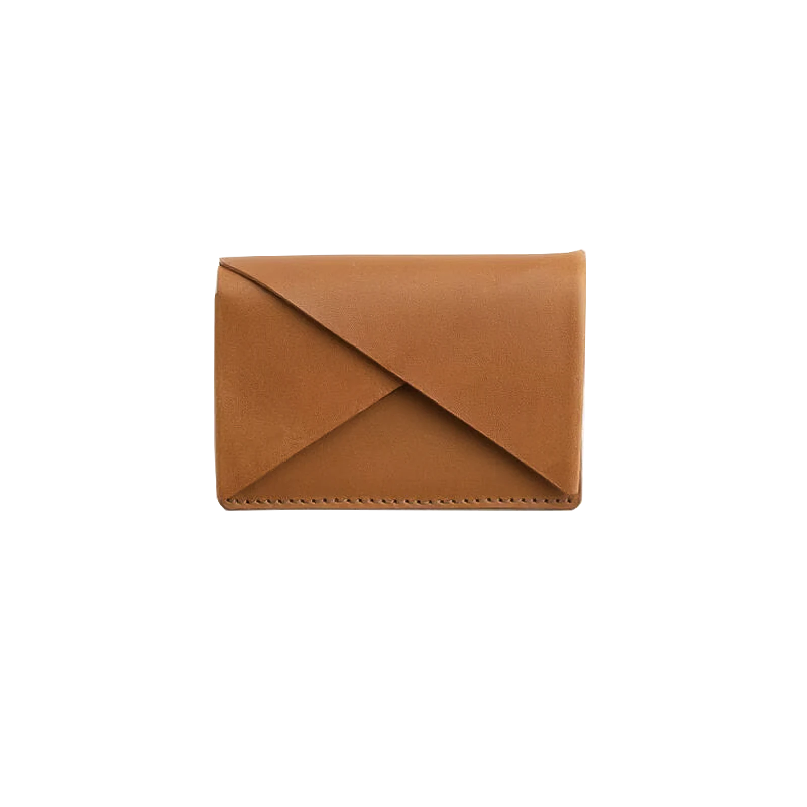 Slant Card Case - Brown - Gessato Design Store