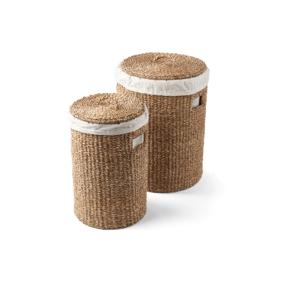 Wicker Laundry Hamper Set - Gessato Design Store