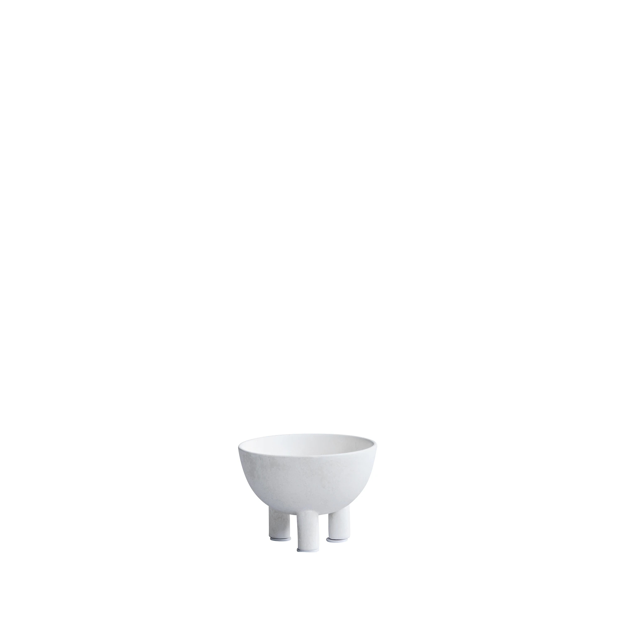  Small 4.7" in width, Bone white