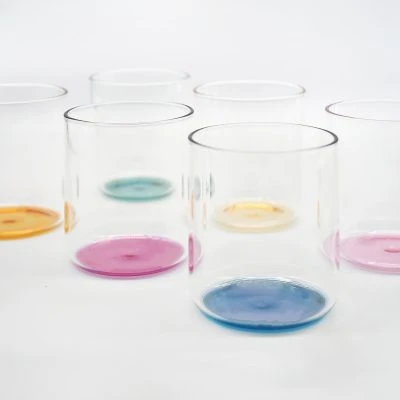 Iride Tumbler Glasses, Set of 6 - Gessato Design Store