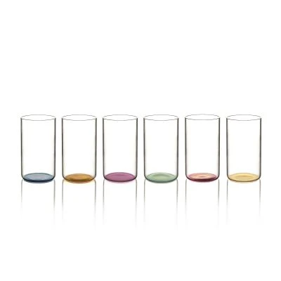 Iride High Ball Glasses, Set of 6 - Gessato Design Store