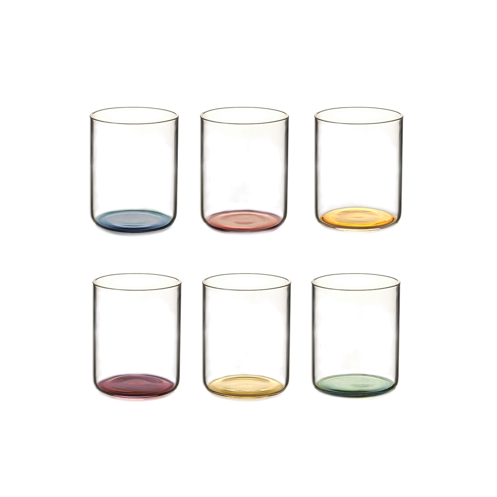 Iride Shot Glasses, Set of 6 - Gessato Design Store