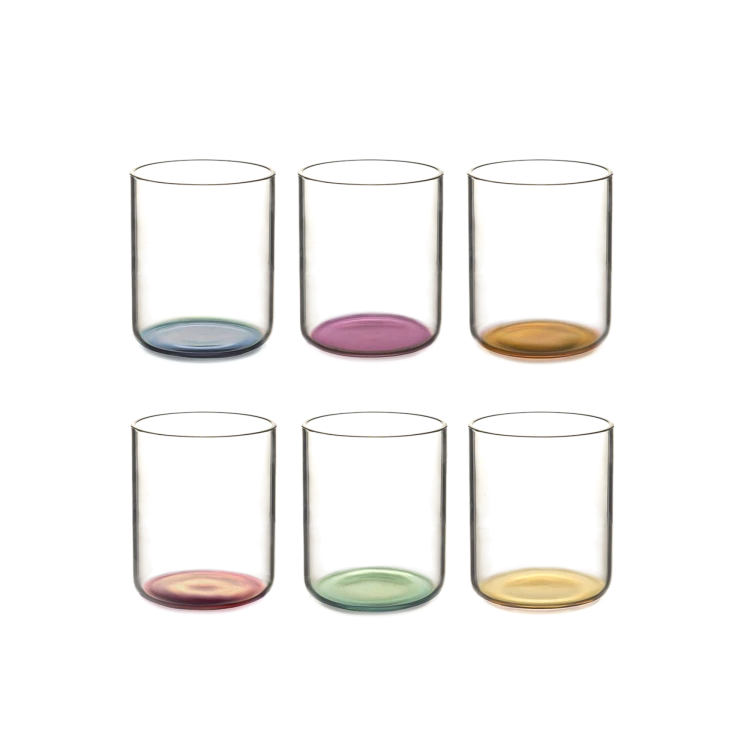 Iride Tumbler Glasses, Set of 6