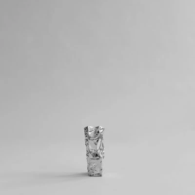 Kami Vase, Chrome - Gessato Design Store