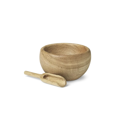 Kay Bojesen Menageri Salt Cellar with Spoon - Gessato Design Store