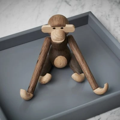 Kay Bojesen Monkey Smoked Oak, Small - Gessato Design Store