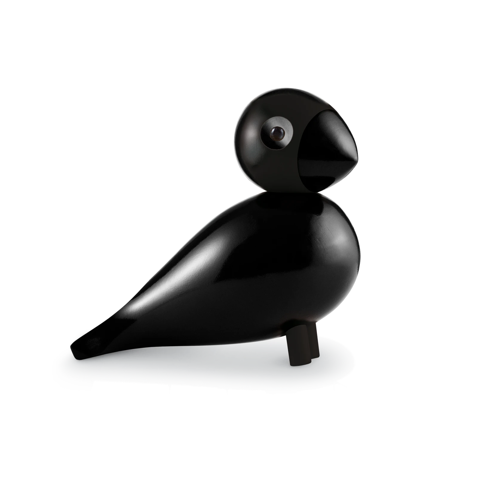 Kay Bojesen Songbird Raven, Large - Gessato Design Store