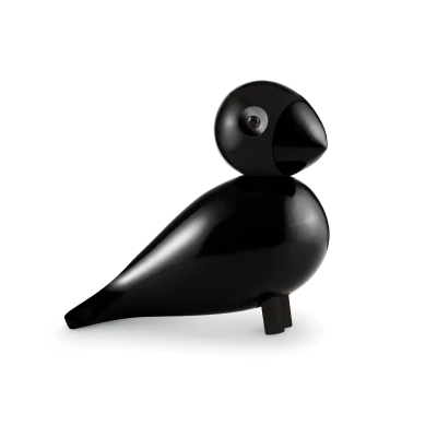 Kay Bojesen Songbird Raven, Large - Gessato Design Store
