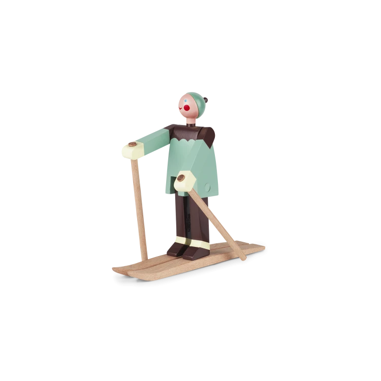 Kay Bojesen The Skier Figurine, Datti - Gessato Design Store