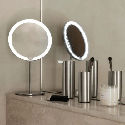 Modo Bathroom Tumbler, Stainless Steel - Gessato Design Store