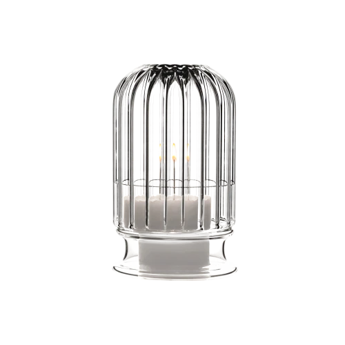 Moscardino Candle Holder with Cloche - Gessato Design Store