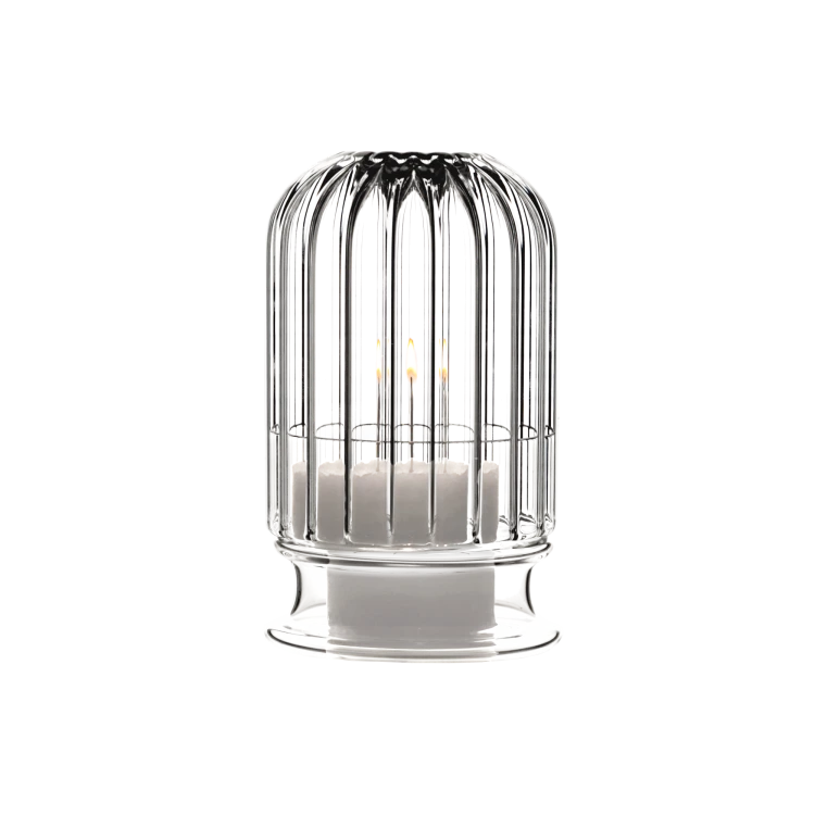 Moscardino Candle Holder with Cloche - Gessato Design Store