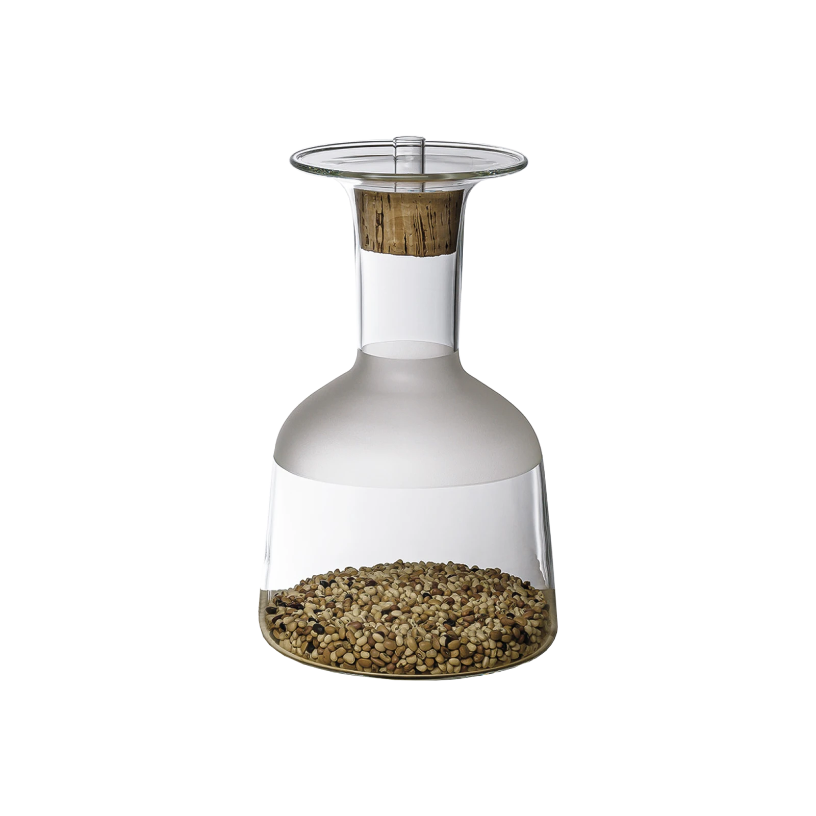 Shotel Glass Bean Pot - Gessato Design Store