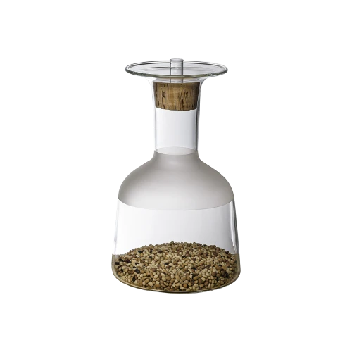 Shotel Glass Bean Pot - Gessato Design Store