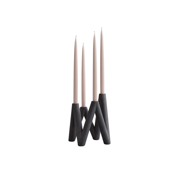 W Candle Holder - Gessato Design Store