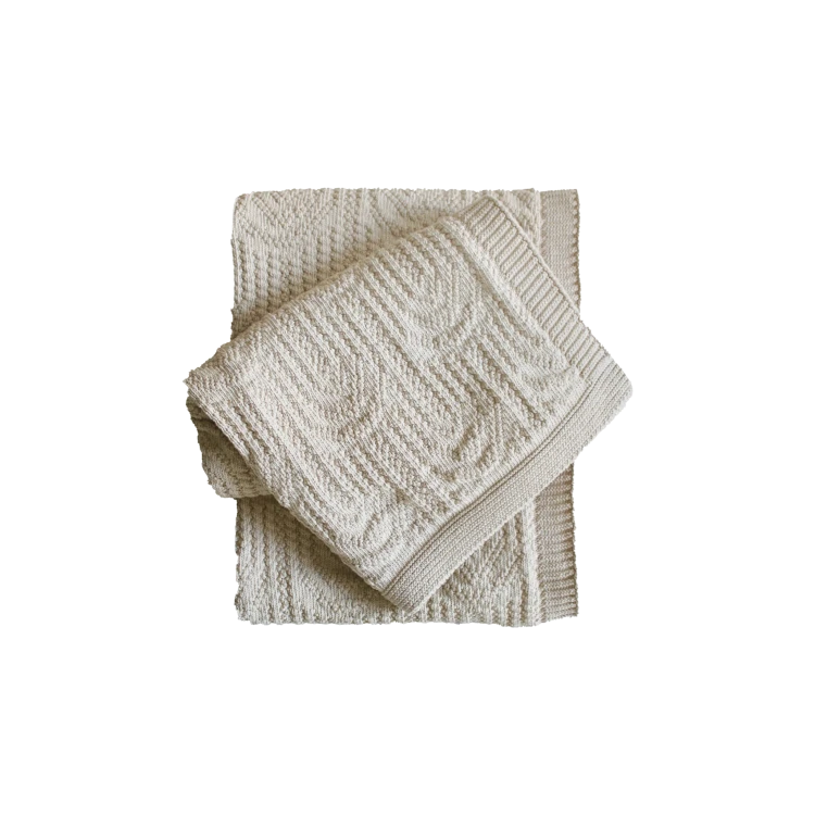 Arch Texture Throw in Linen
