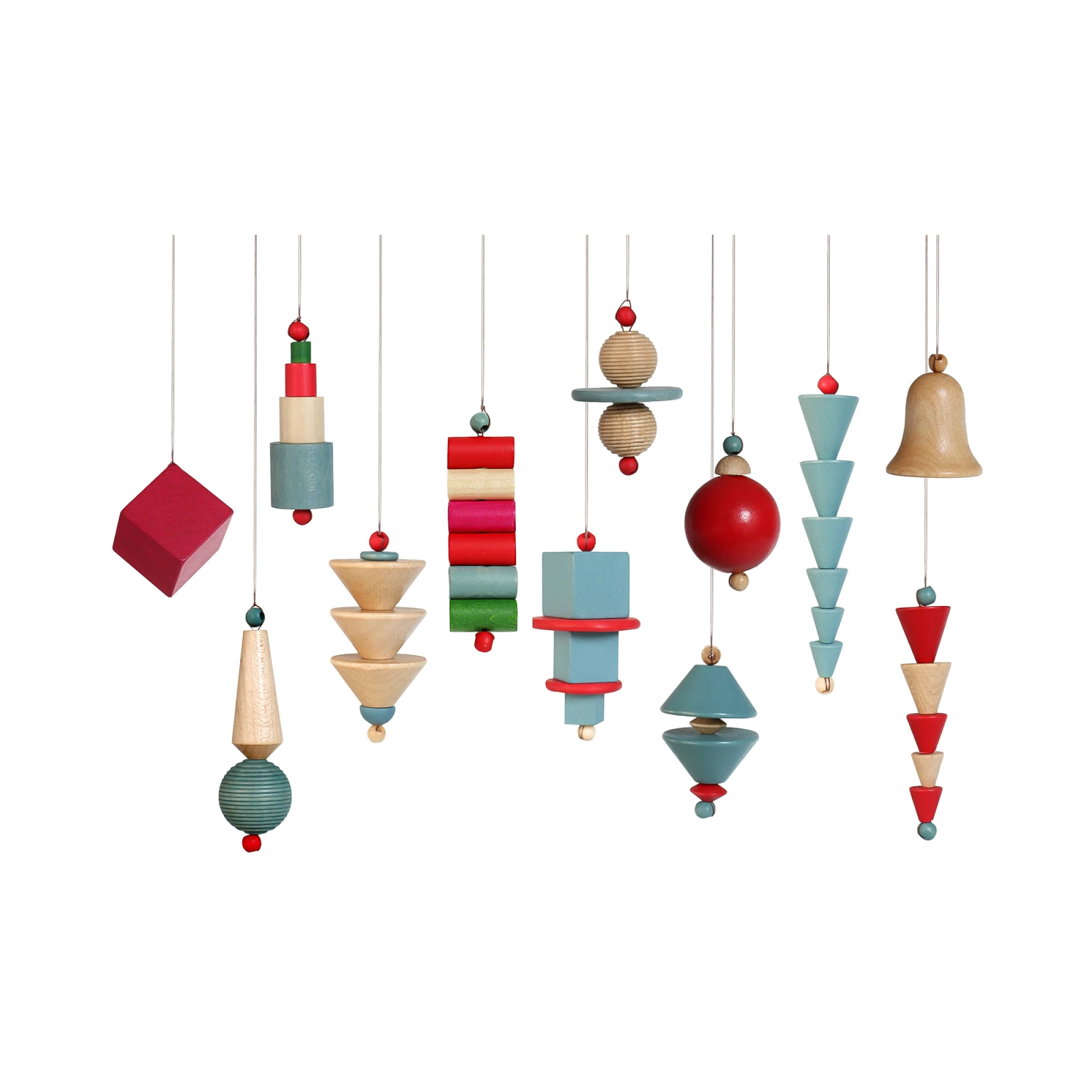 Bauhaus-era Christmas Ornaments - Gessato Design Store