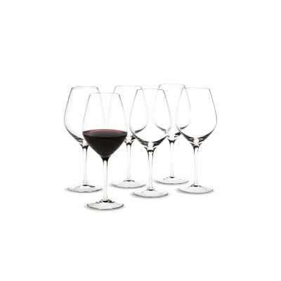 Cabernet Red Wine Glasses, Set of 6 - Gessato Design Store