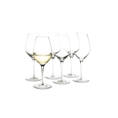 Cabernet White Wine Glasses, Set of 6 - Gessato Design Store