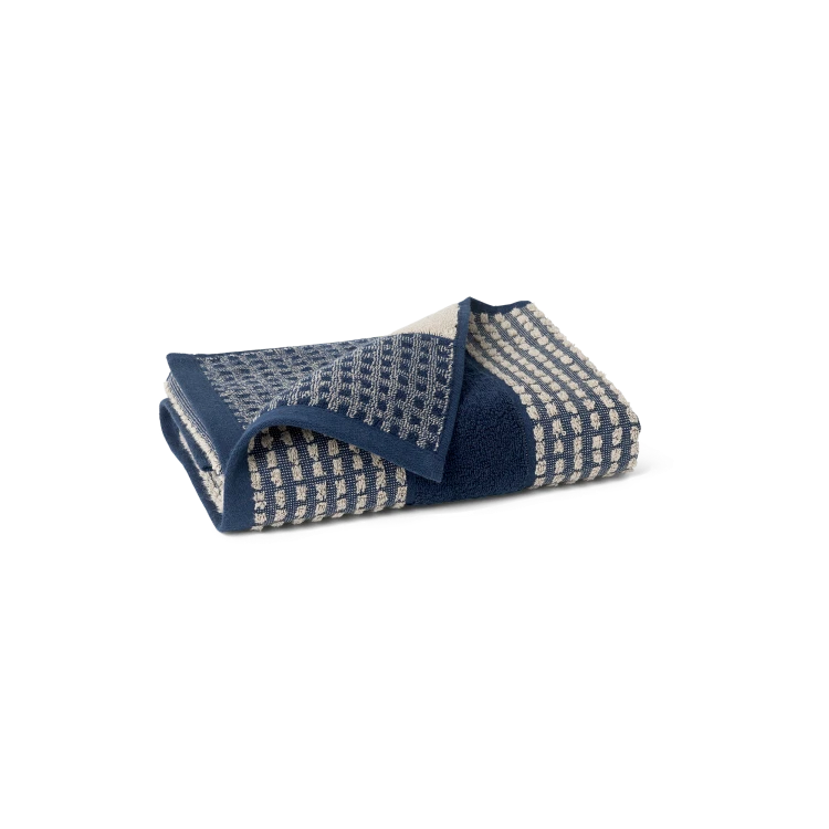 Check Towels, Blue