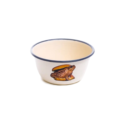 Toiletpaper - Enamel Bowl, Toad - Gessato Design Store