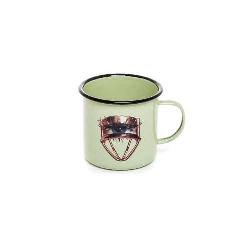 Toiletpaper - Enamel Mug, Eye - Gessato Design Store