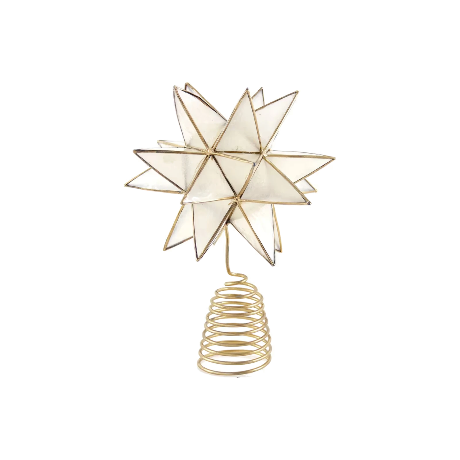 Faceted Star Tree Topper - Gessato Design Store