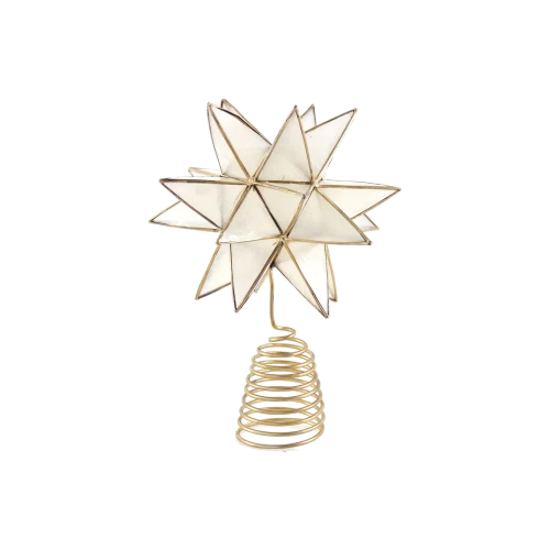 Faceted Star Tree Topper - Gessato Design Store