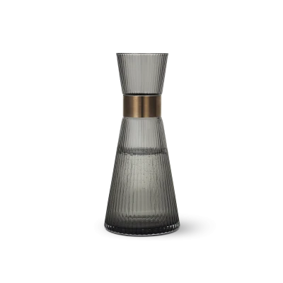 Grand Cru Nouveau Water Carafe, Smoke - Gessato Design Store