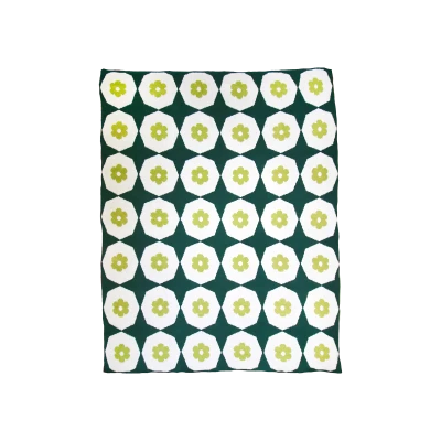 India Throw in Greens - Gessato Design Store