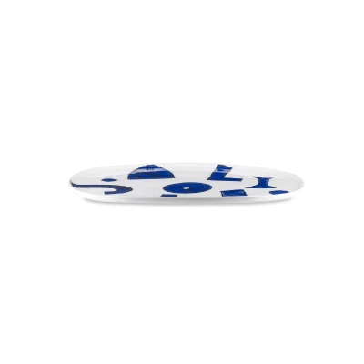 Itsumo Oval Serving Plate Yunoki Ware - Gessato Design Store