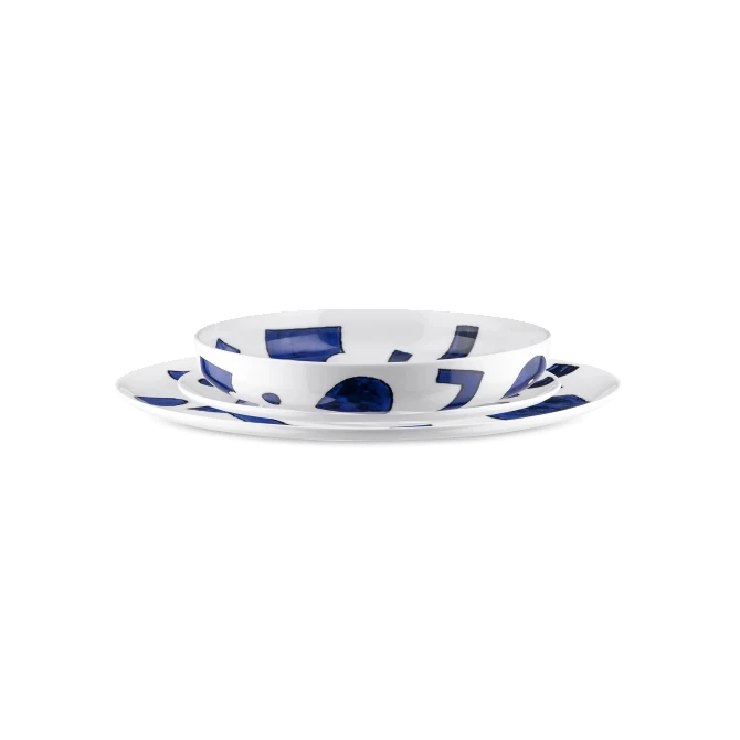 Itsumo Table Set, Yunoki Ware, 12 Pcs