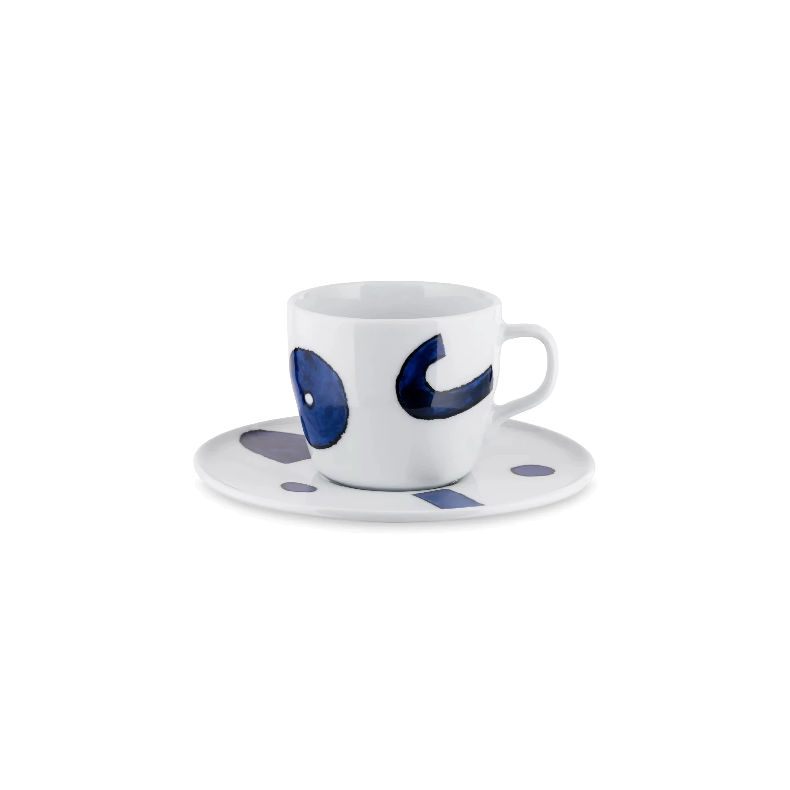 Itsumo Yunoki ware Esspresso Cup with Saucer, Set of 4 - Gessato Design Store