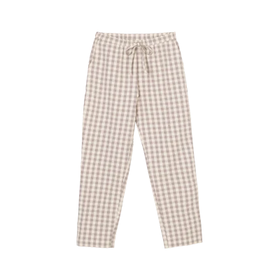 JUNA Barbara Lounge Pants, Grey/Birch - Gessato Design Store