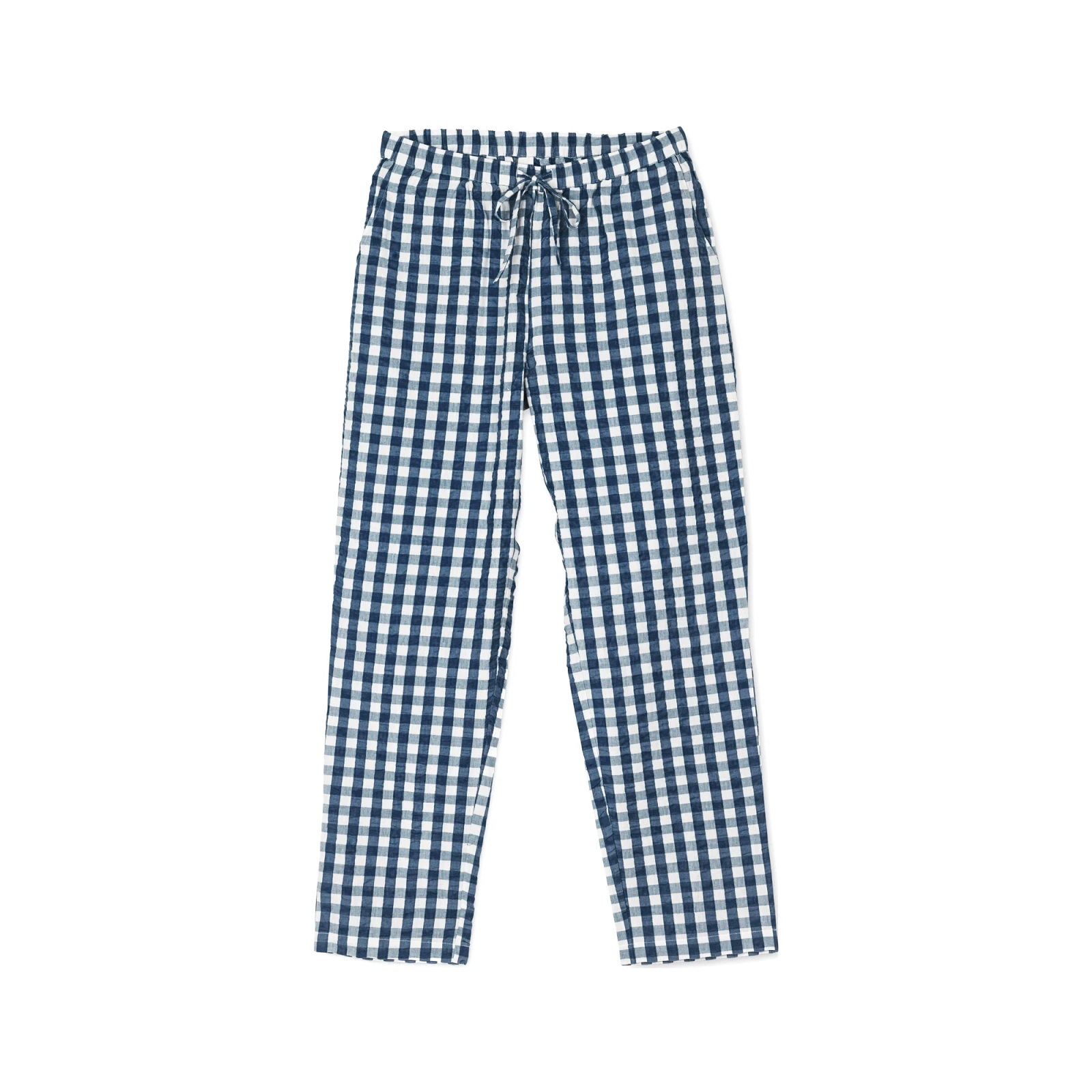 JUNA Barbara Lounge Pants, Blue/White - Gessato Design Store