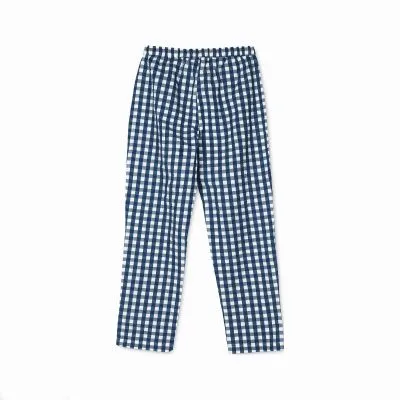 JUNA Barbara Lounge Pants, Blue/White - Gessato Design Store