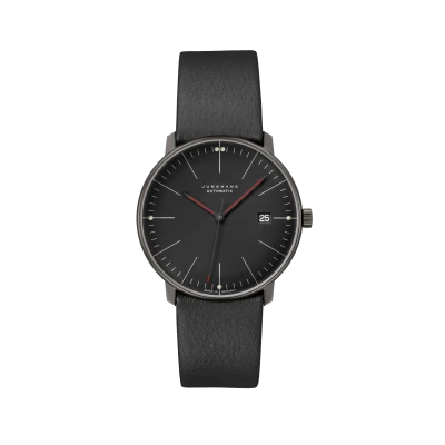 Max Bill Automatic Bauhaus Black PVD - Gessato Design Store