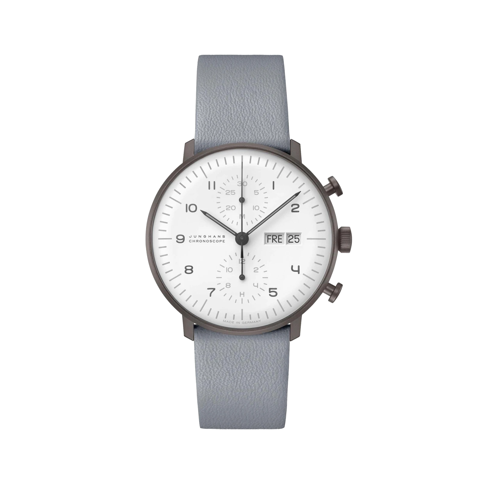 Max Bill Chronoscope Light Grey PVD Edition - Gessato Design Store