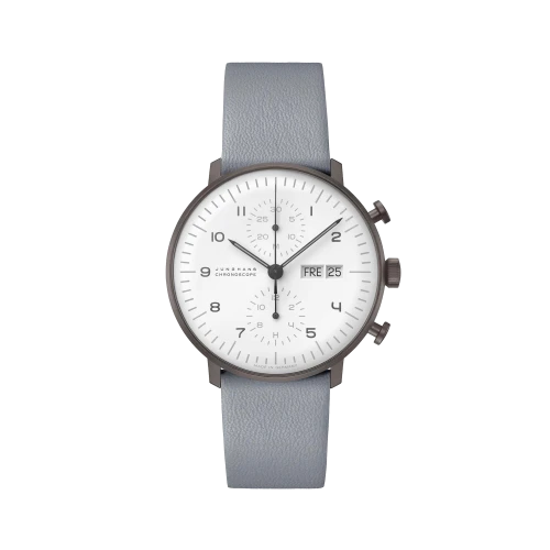 Max Bill Chronoscope Light Grey PVD Edition - Gessato Design Store