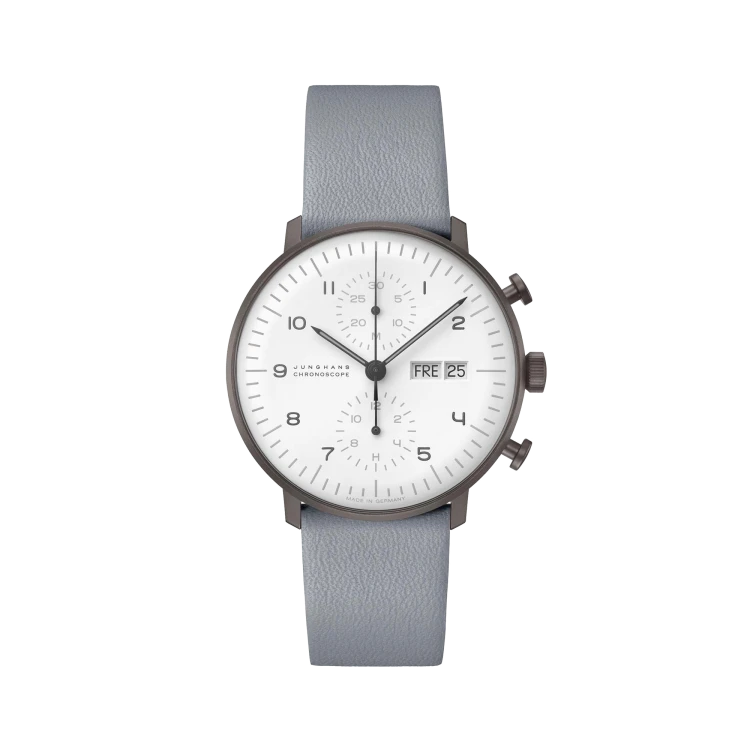 Max Bill Chronoscope Light Grey PVD Edition 27/4008.03