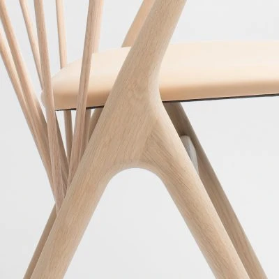No 8 Dining Chair, Oak - Gessato Design Store