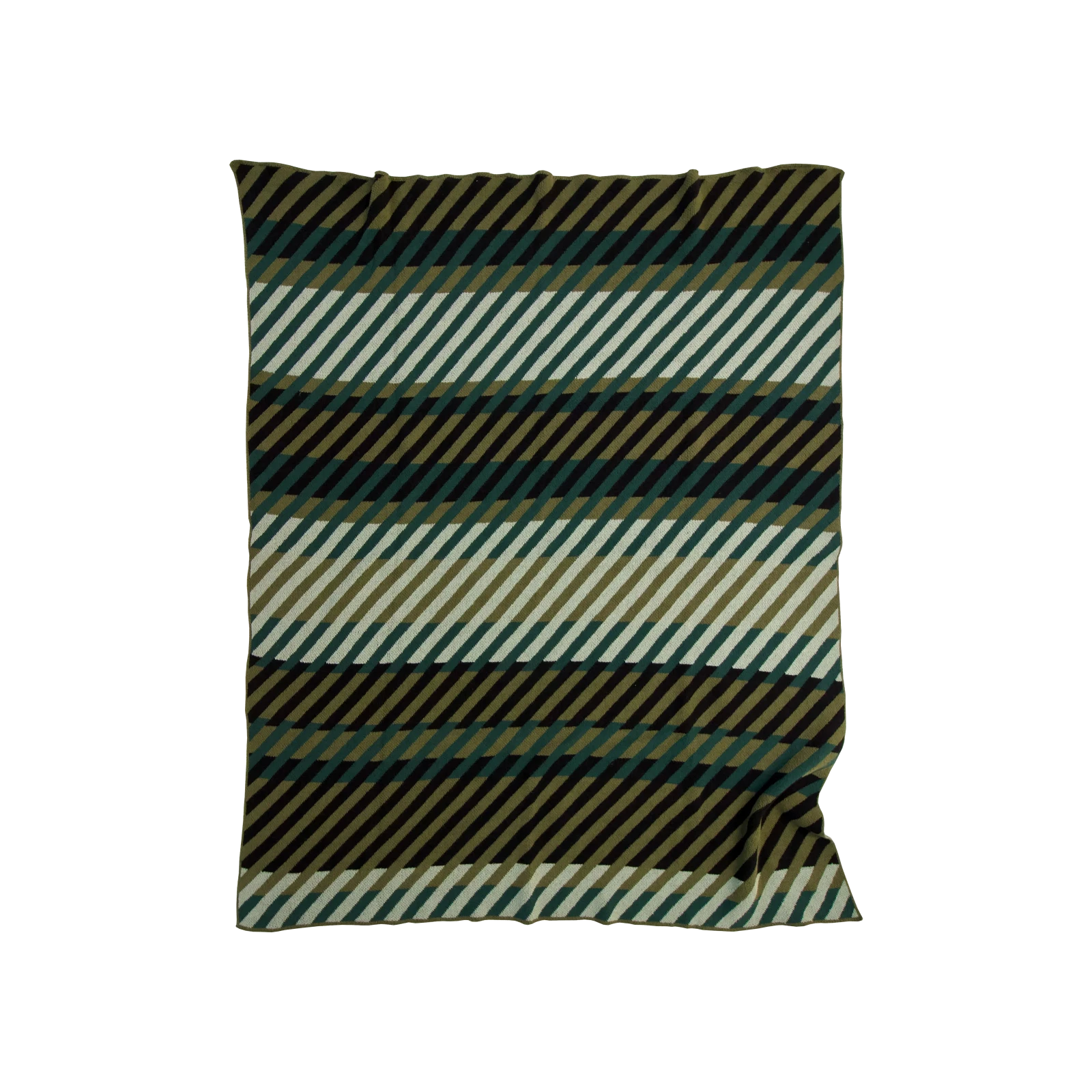 Pattern #2 Throw in Greens - Gessato Design Store