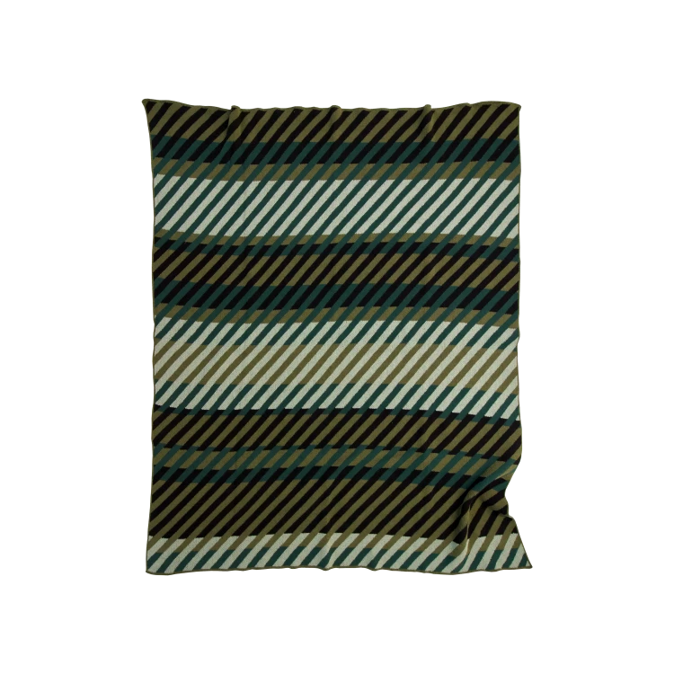 Pattern #2 Throw in Greens - Gessato Design Store