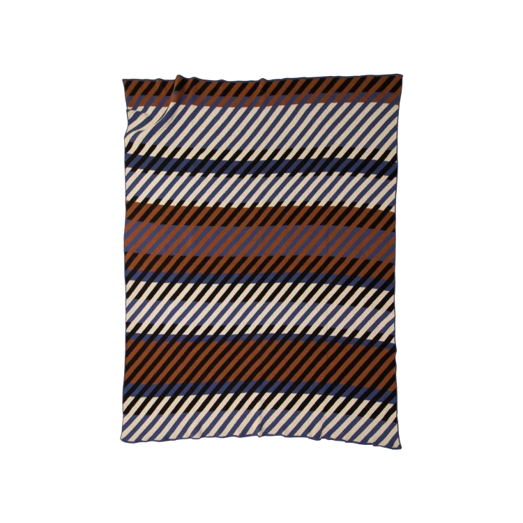 Pattern #2 Throw in Slate - Gessato Design Store