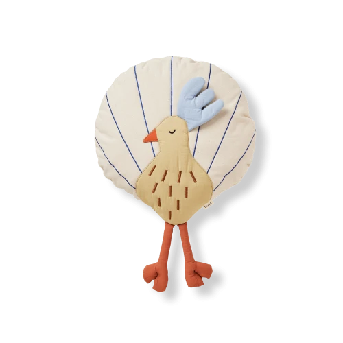 Peacock Cushion - Gessato Design Store