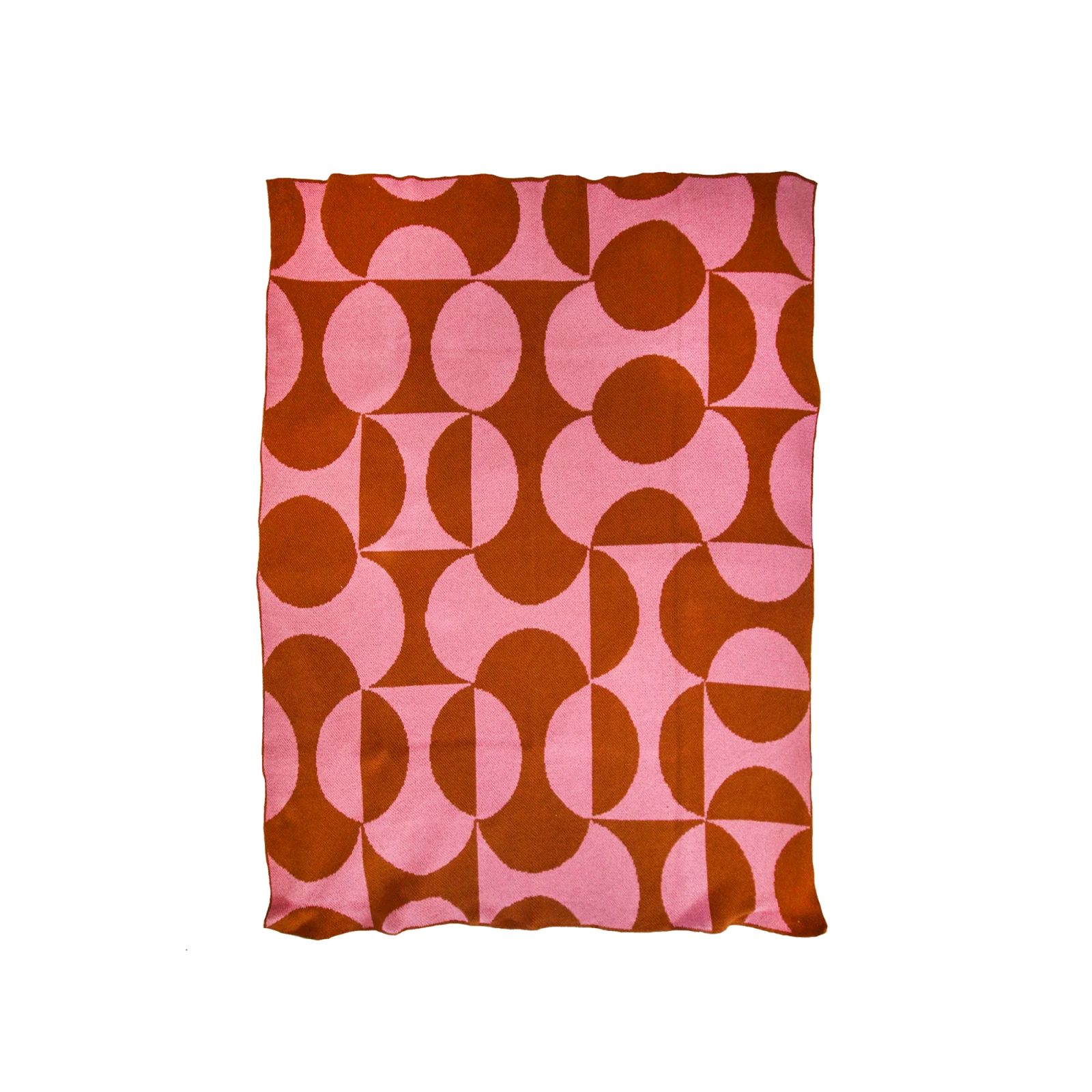 Puzzle Throw in Bubble Gum - Gessato Design Store