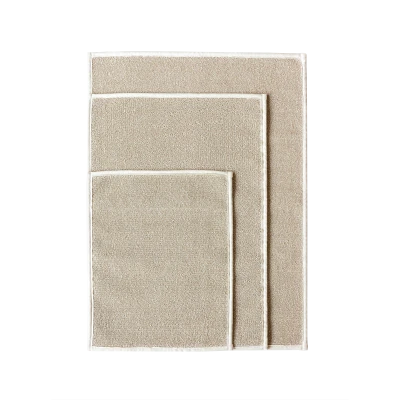 Sasawashi Bath Mat, Beige - Gessato Design Store