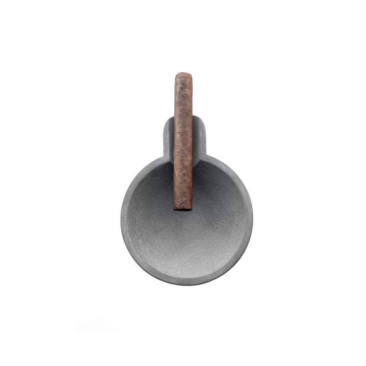The Billow - Concrete Cigar Tray - Gessato Design Store