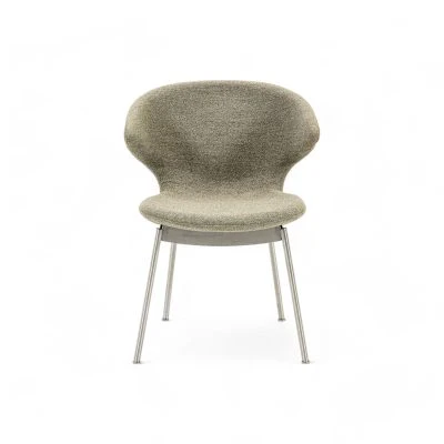 Ella Dining Chair with Tubular Legs - Gessato Design Store